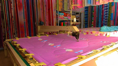 纺织行业科技自动化缝床单