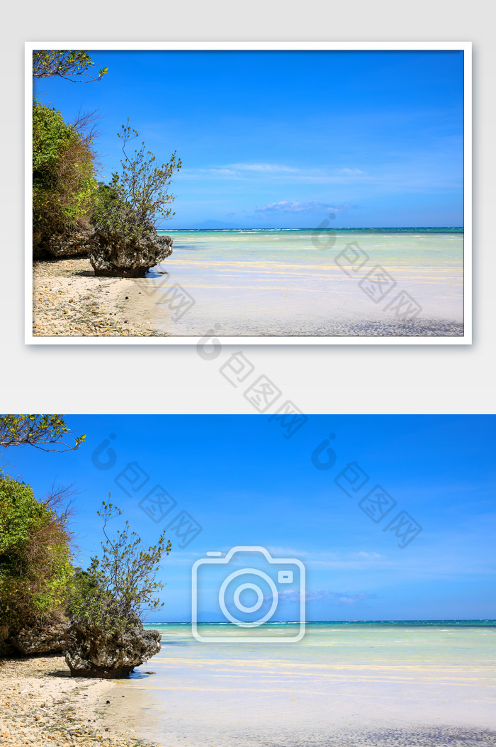 菲律宾长滩大海海边图片图片
