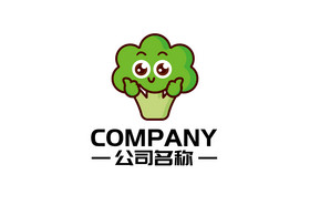 卡通蔬菜行业logo