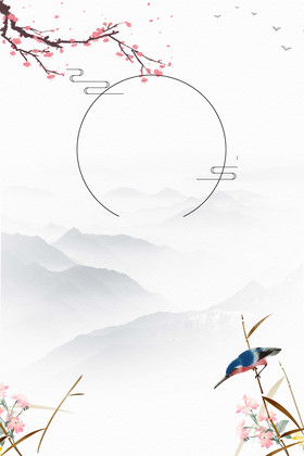 中国水墨背景图片