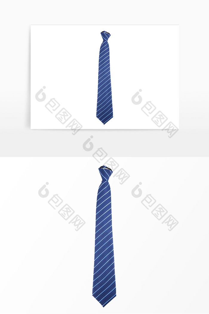 父亲节礼物蓝色领带