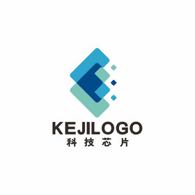 科技通讯芯片半导体电子logo标志vi