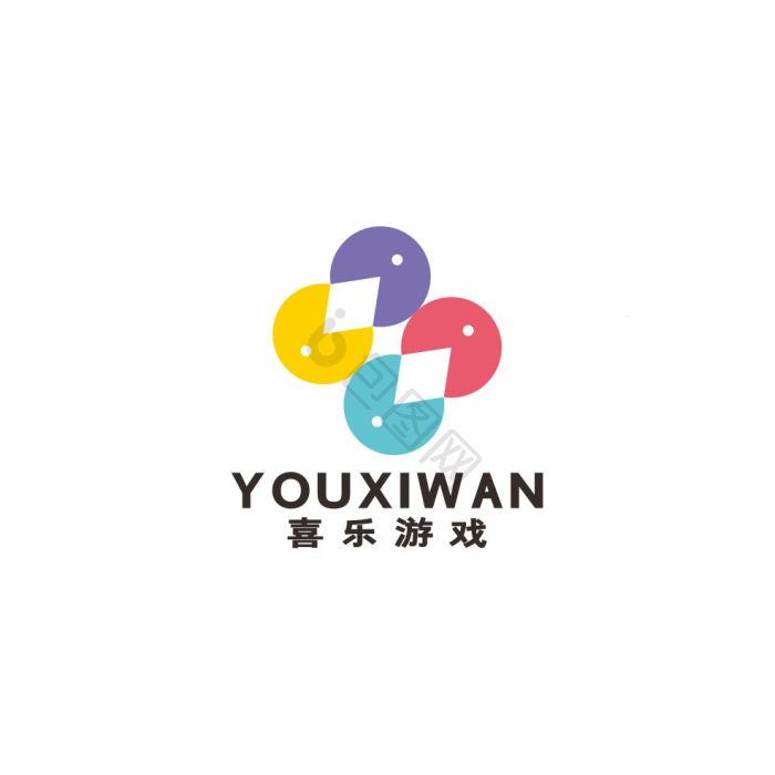 游戏厅vr游戏体验馆手游logo标志vi模板-包图网