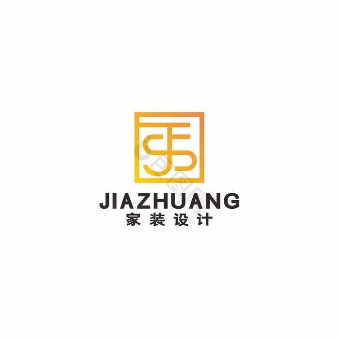 家装装饰装修广告公司LOGO标志VI字母图片