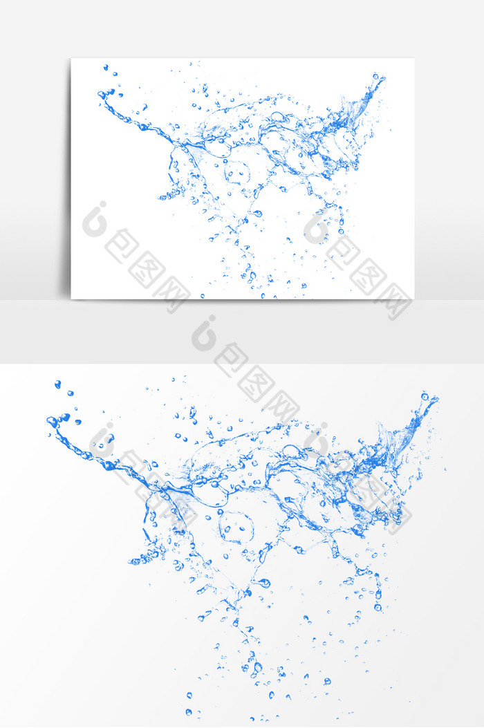 向下炸开免抠水花图片图片