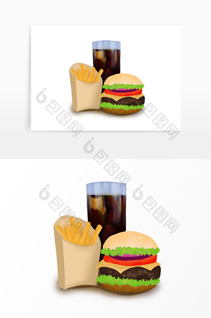 餐饮行业夏季营销广告常用图片图片