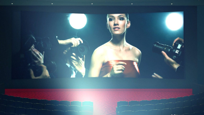 电影院放映机荧幕影像展示开场片头AE模板