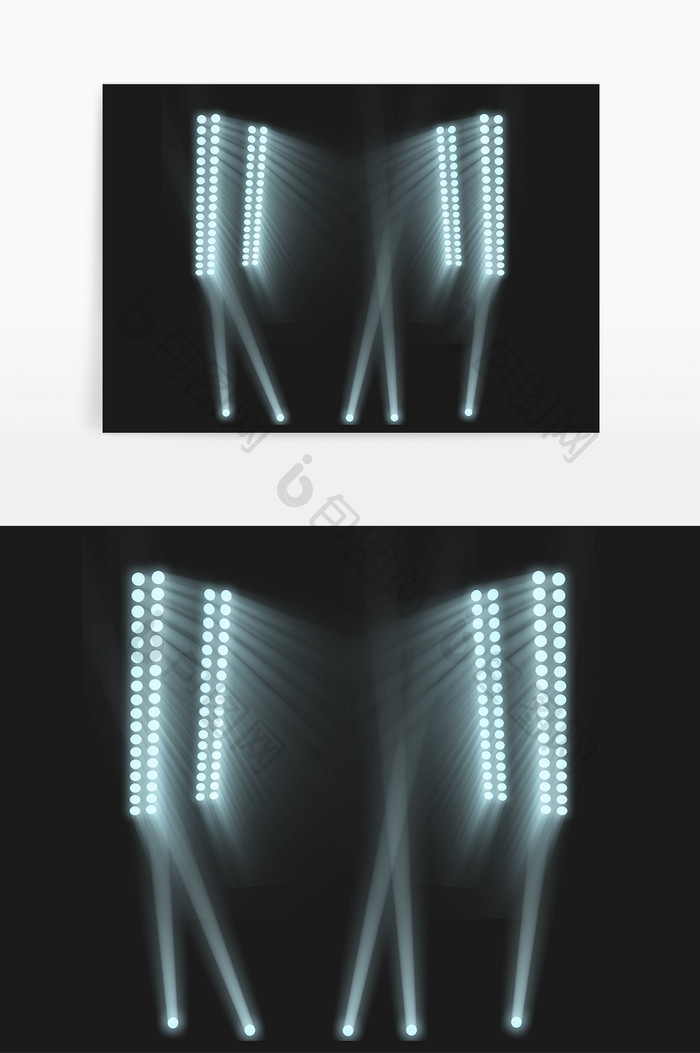 舞台灯光镁光灯光效