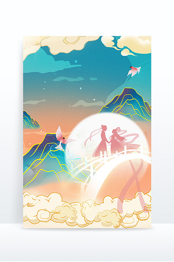 七夕背景 七夕背景图片 包图网 七夕背景 七夕背景图片 包图网