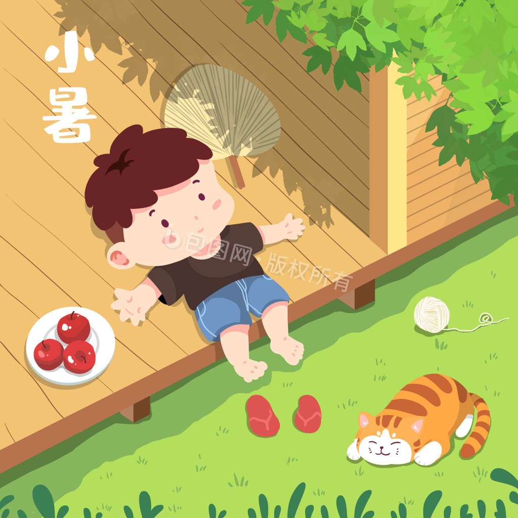 猫咪乘凉图片-猫咪乘凉素材免费下载-包图网