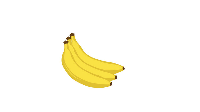 简单扁平画风食品类水果类香蕉mg动画aep格式【视频下载】-包图网