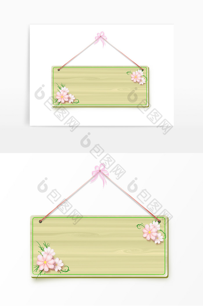 木头指示牌木质挂牌图片图片