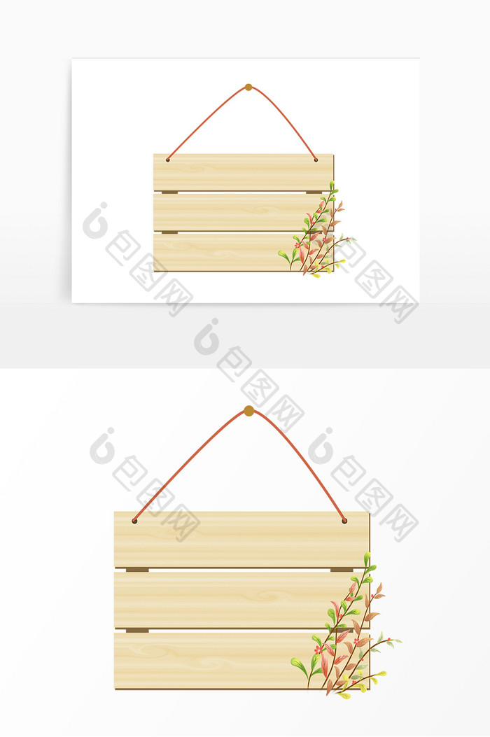 木质木头挂牌木板