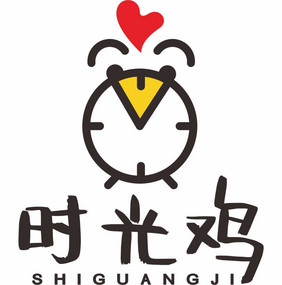 时光鸡鸡排炸鸡鸡米花LOGO标志VI