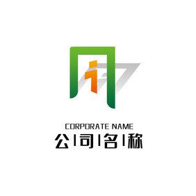 创意英文字母i通用logo