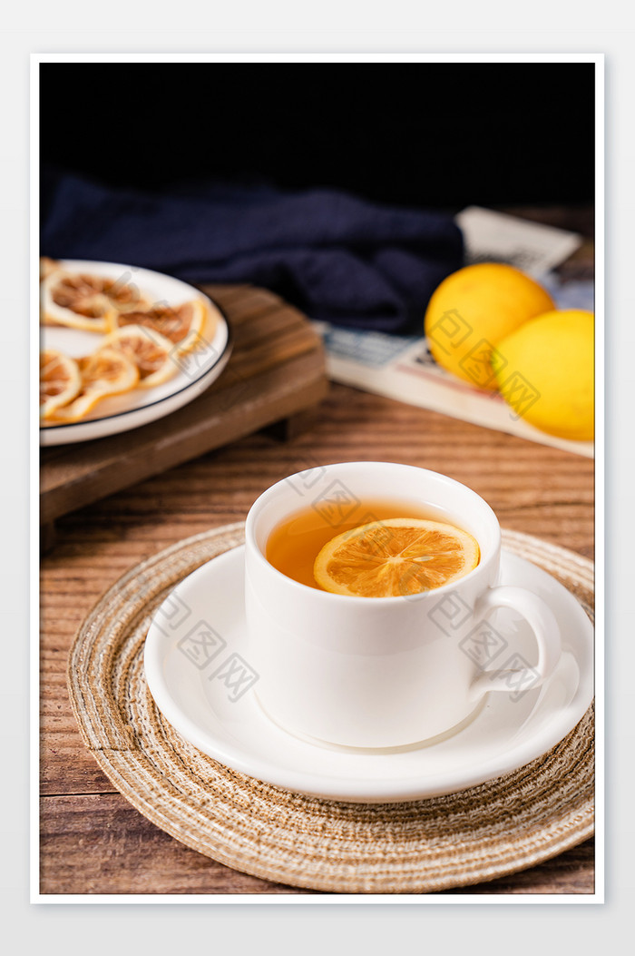 茶饮水果茶柠檬茶饮品摄影图图片图片