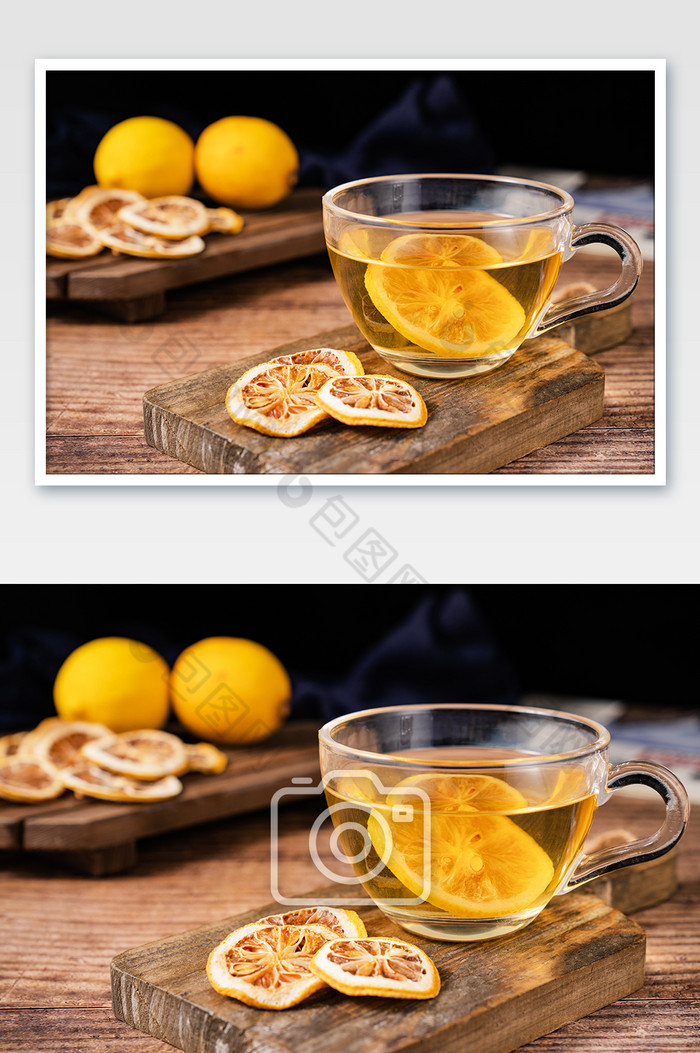 饮品茶饮水果茶柠檬茶摄影图图片图片
