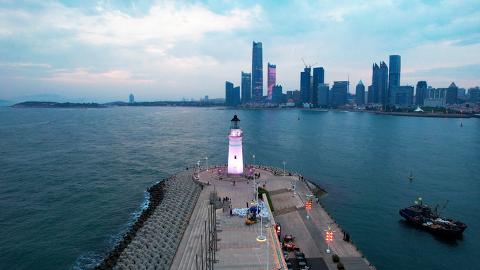 地标奥帆中心情人坝震撼航拍