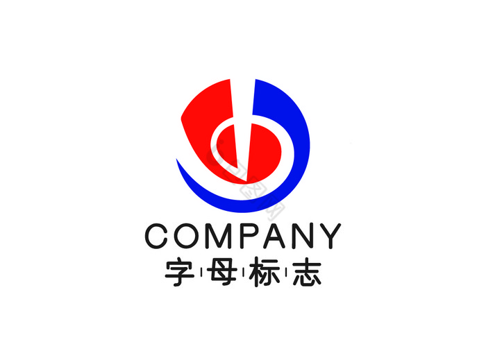b字母公司企业logoVI图片