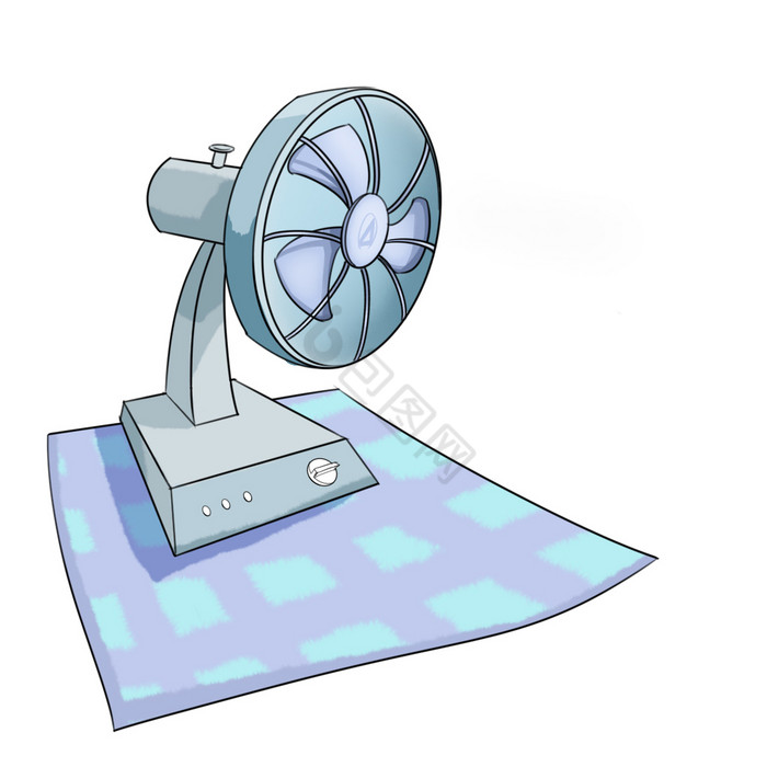 扇电风扇小暑大暑炎热图片