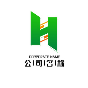 高端大气字母H农林牧渔行业LOGO