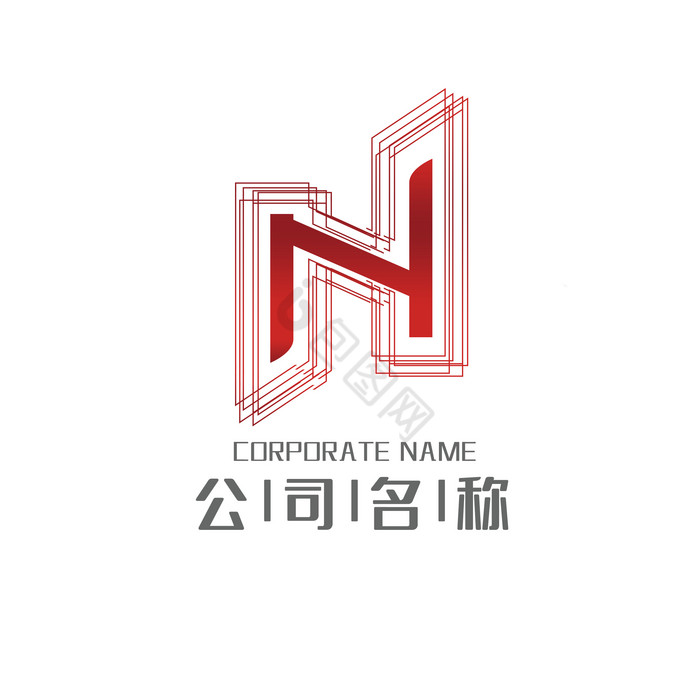 字母N互联网行业LOGO图片