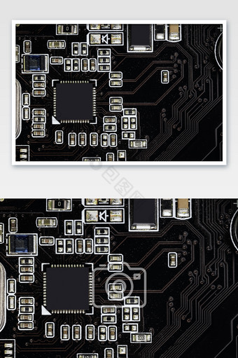 芯片半导体电子科技素材图片