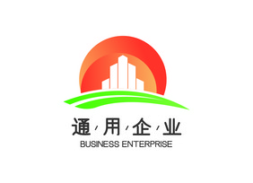 大气时尚叶子建筑图形通用型企业logo