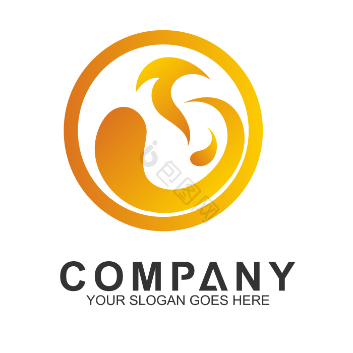 黄色logo图片-黄色logo素材免费下载-包图网