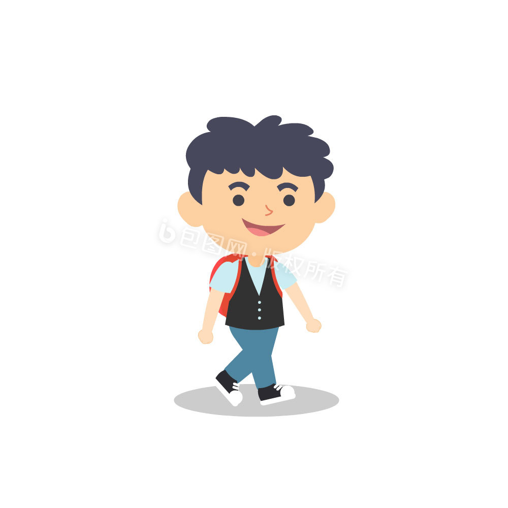 gif 小学生 