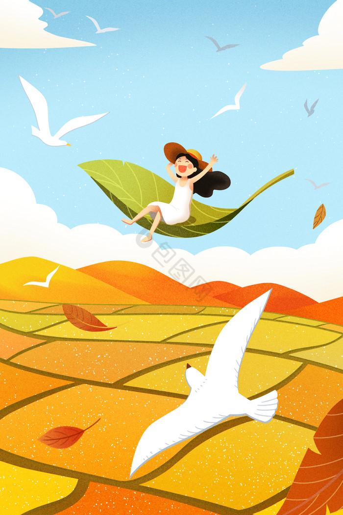 号首图插画悼念袁隆平院士缅怀伟人水稻田h5页面4k下载自然田园诗意