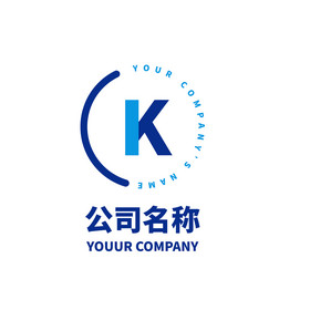 K型字母logo