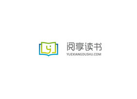 蓝绿渐变高时尚大气读书教育Y字母logo