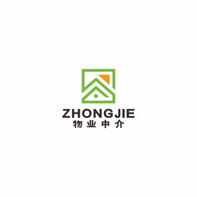 物业中介房屋买卖二手房LOGO标志VI