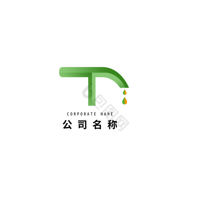 英文字母T字母LOGO图片