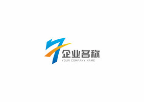 简约字母F企业LOGO标志