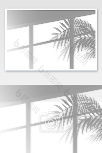 窗户影子投影背景图片