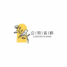 花店家纺公司LOGO标志VI婚庆婚礼