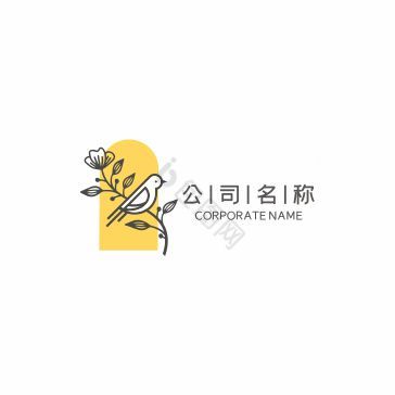 花店家纺公司LOGO标志VI婚庆婚礼图片