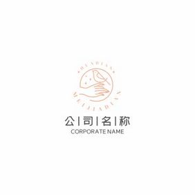 花店家纺美甲LOGO标志VI婚庆婚礼