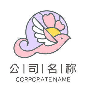 花店家纺LOGO标志VI婚庆婚礼