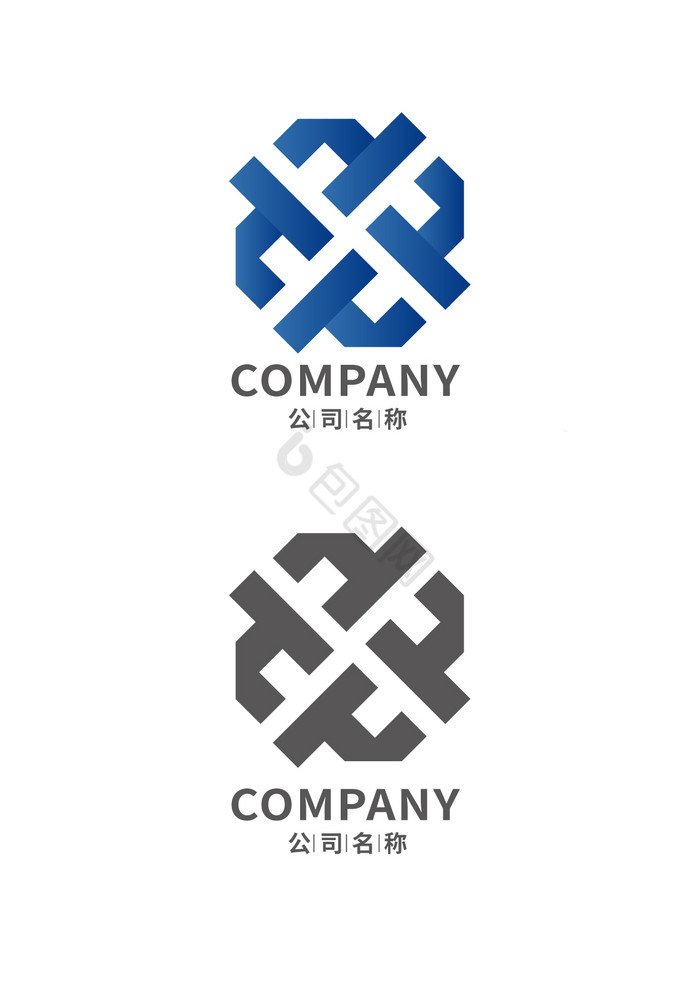 字母H形状纯字母h单字母logo图片