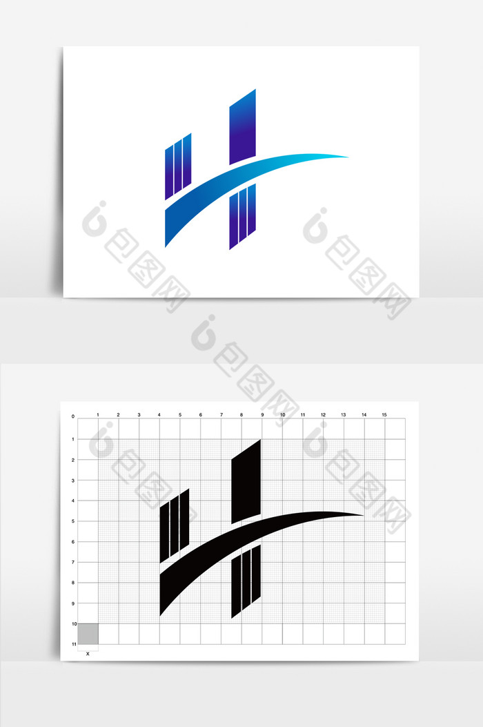 英文字母H标志图片图片