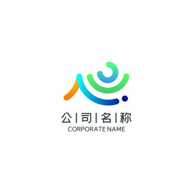 字母C公司企业家纺LOGO标志VI教育