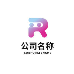 高端大气游戏字母R标志