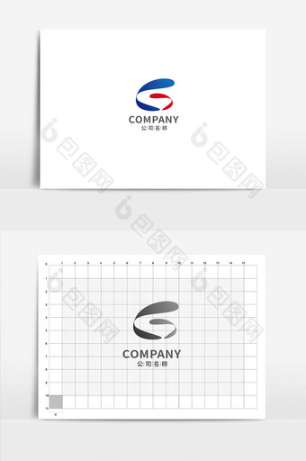 字母G形状g纯字母logo图片