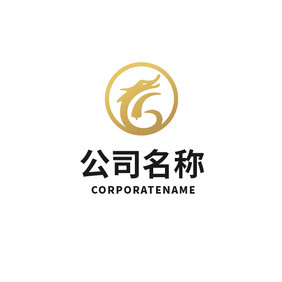 高端大气祥龙酒家餐饮行业型LOGO标志