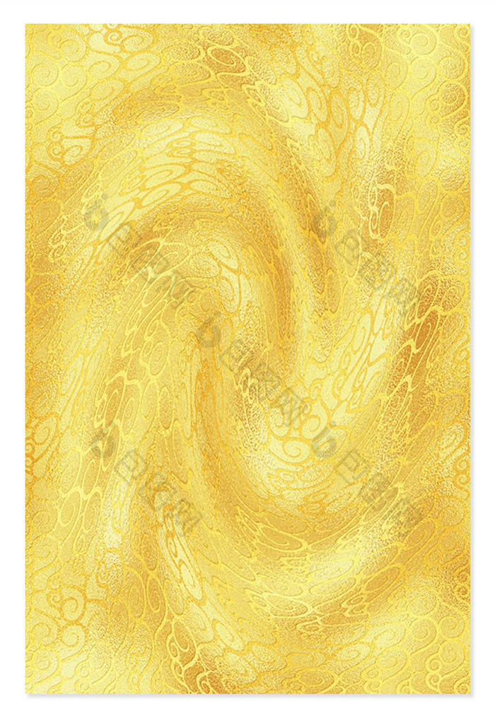 金色流体绸缎布纹背景
