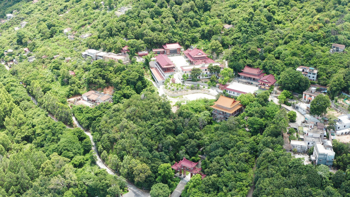 公园福建莆田凤凰山公园航拍