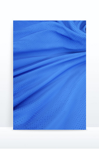 蓝色质感纹理布料简约大气褶皱丝滑背景图片